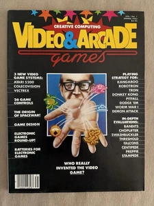Creative Computing V1#1 Spring 1983 Atari 5200 Vectrex + Orig Receipt B. Dalton - Picture 1 of 11