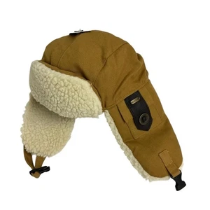 NWT Stetson Trapper Hat Canvas Khaki Size L - Picture 1 of 5