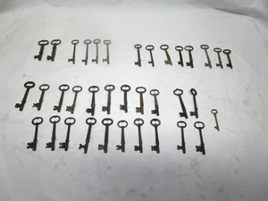 Konvolut 36 antike Vintage Skelett Schlüssel - Bild 1 von 5