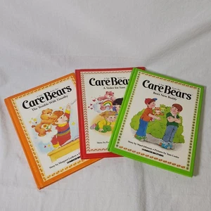 Lot of 3 Hardcover A Tale From The Care Bears Book Set VTG 1980s Parker Brothers - Imagen 1 de 18