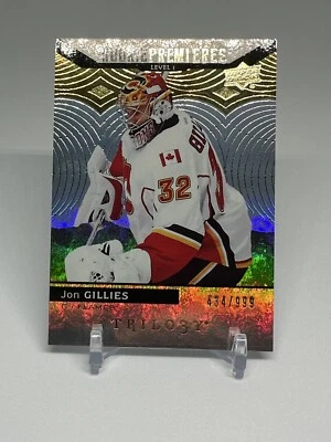 2017-18 TRILOGY JON GILLIES ROOKIE PREMIERES LEVEL 1 RC #64 CALGARY FLAMES /999 - Image 1 of 2