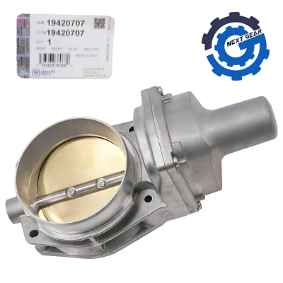 New OEM GM Throttle Body for 2009-2017 Chevy Corvette Camaro Caprice 19420707 - Image 1 of 3