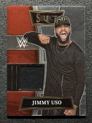2022 Panini Select WWE Jimmy Uso Selective Swatches #SW-JMU - Smackdown - Image 1 of 2