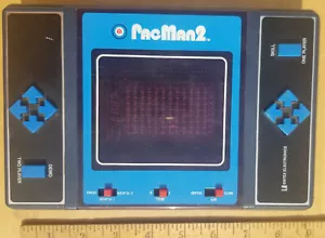 Entex PacMan 2 1981 PacMan2 Electronic Handheld Video Game Vintage - Picture 1 of 3