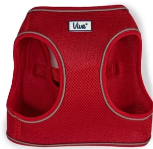 Step In Dog Harness - Red. Adjustable, Lightweight Mesh, Reflective. 5 Sizes. - Picture 1 of 8