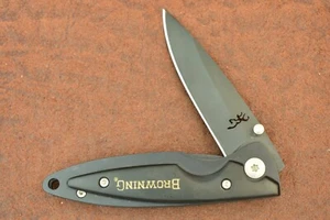 BROWNING BLACK TACTIAL LINER LOCK POCKET CLIP TACTICAL KNIFE (21842) - Picture 1 of 5