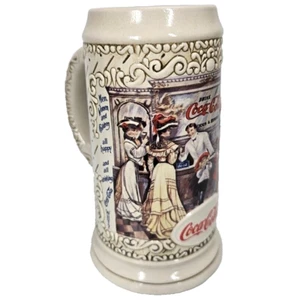 Coca Cola Company Beer Stein 1994 Coca-Cola Logo 7" Numbered Ceramic Vintage - Picture 1 of 11