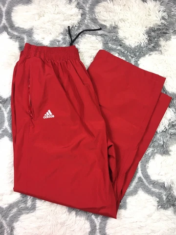 Men's Adidas Wisconsin Badgers NCAA Red Made In Usa Pants Size 2XL XXL Gore Tex Cover