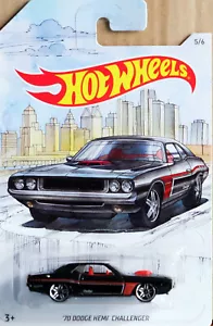 Dodge Hemi Challenger Detroit Muscle Car 70 5/6 1:64 Hot Wheels año fiscal 13 GDG44 - Imagen 1 de 1