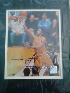 Los Angeles Lakers RICK FOX SIGNED Three Sweep 11X14 PHOTO   - Picture 1 of 4
