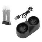 Dual Charger Dock For PS3/ PS4 VR Motion Controller Move x 1 Playstation C4N0