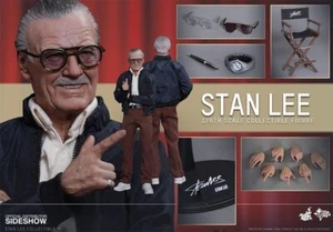 Hot Toys 1/6th Scale Stan Lee Collectible Figure MMS327 (In-Stock) New MISB - Picture 1 of 6