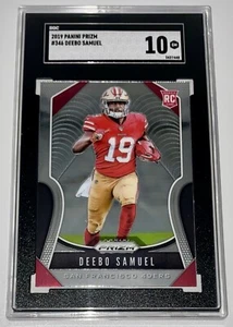 2019 Panini Prizm #346 DEEBO SAMUEL Rookie RC SGC 10 GEM MINT SF 49ers - Bild 1 von 2