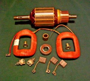 Delco 6 Volt Generator 936U Field Coil Armature Rebuild Kit - Bild 1 von 3