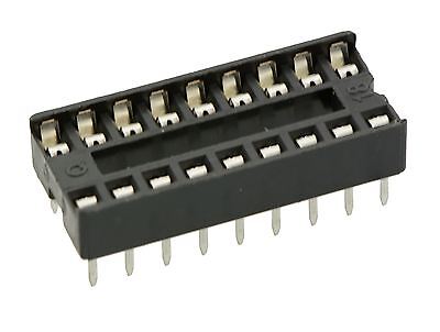 5 X 18-Pin DIP / DIL PCB IC Socket • 3.39£
