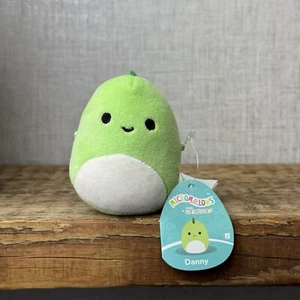 Squishmallow Squishville - Micromallow Danny Dino - New With Tags Tiny Dino 2” - Picture 1 of 4