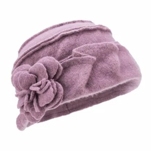 1pc Knitted Skullies Bucket Hats Warm Floral Wool Beanies Women Headwear Accesso - Picture 1 of 19