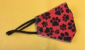 Dog Paw Prints ๐พ Fabric Face Mask-Child, Teen and Adult sizes - Picture 1 of 2