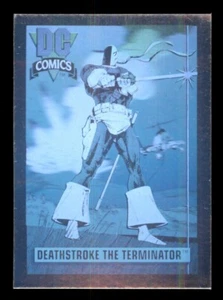 1992 DC COMICS HOLOGRAM #DCH3 DEATHSTROKE THE TERMINATOR - Picture 1 of 2