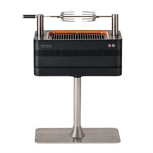 Everdure FUSION Electric Ignition Charcoal Barbeque w/ Pedestal - HBCE1BSUS - Picture 1 of 1