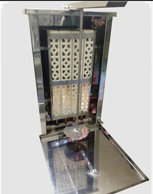 TROMPO TACOS AL PASTOR 4 QUEMADORES DE GAS 8 LADRILLOS 50KG PASTORERO ADOBADA MÁQUINA PARRILLA Foto 1 de 4