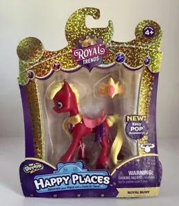 NEW Shopkins Happy Places Royal Trends 2018 Royal Ruby Pony Crown Collectible - Picture 1 of 7