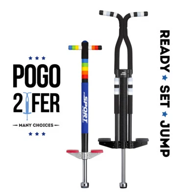 Nuevo paquete de 2 rebotes combo anillo de silicona de fácil agarre deportivo Pogo Stick y deporte profesional Foto 1 de 4