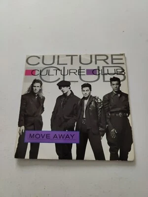 Culture club move away uk 7" vinyl record single 1986 VS845 Virgin 45 - Image 1 of 4