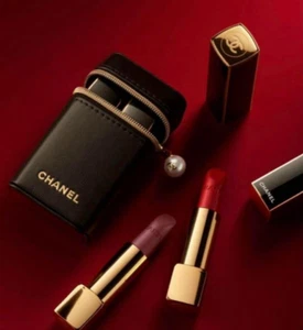 NIB CHANEL LIMITED Rouge Allure Velvet L'Epée Lulu Chance Bath Tablétte Lip set - Picture 1 of 8