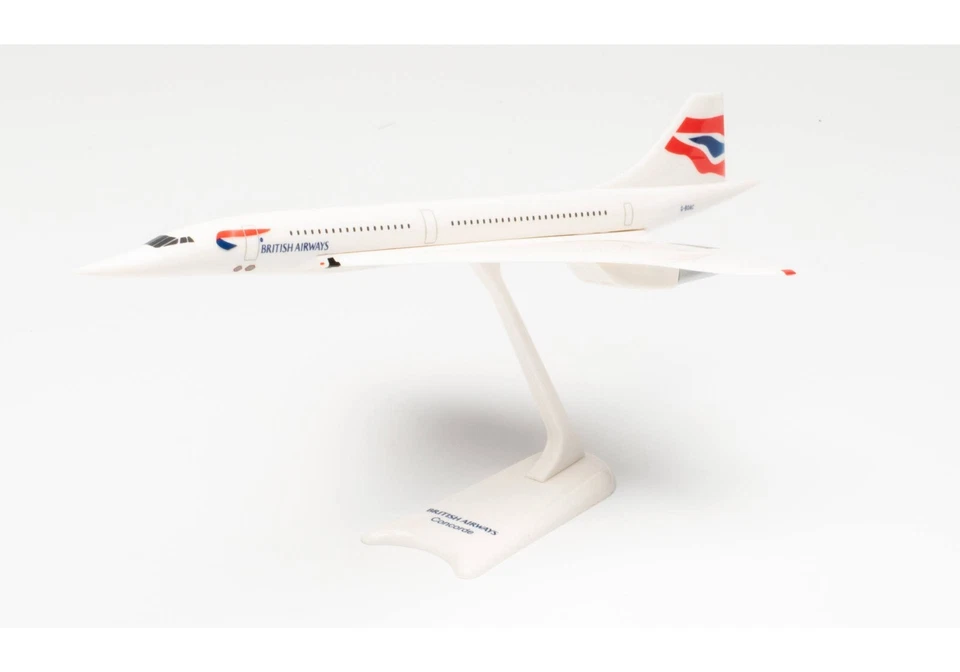 Herpa Wings British Airways Aerospatiale-BAC Concorde G-BOAC 1:250 613439 - image 1 of 1