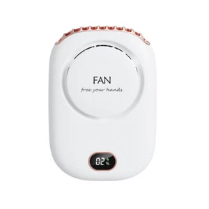Portable Hanging Neck Fan, 2000mAh Wearable Mini Fan, Battery Operated USB4024 - Picture 1 of 21