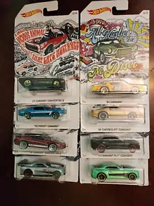 Hot Wheels 2017 Camaro's Set Of 8 - Picture 1 of 24