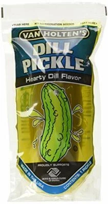 Van Holten's - Pickle-In-A-Pouch Jumbo Dill Pickles - 12 Pack - Image 1 of 4