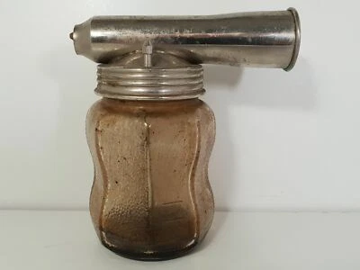 Pulvérisateur antimite ancien vintage en verre TORNADO années 50 / 60 - Photo 1/4
