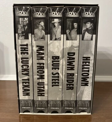 Movie Classics John Wayne VHS Collection Edition Sealed Western - Image 1 of 4