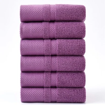 Conjunto de toalhas de mão KOILIFE 100% algodão 6 peças - Imagem 1 de 4