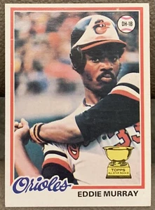 1978 Topps Eddie Murray Orioles Rookie #36 Set Break - Bild 1 von 2