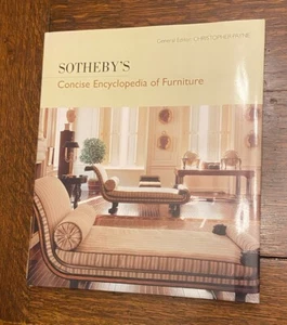 Sothebys Concise Encyclopedia of Furniture - Christopher Payne HD DJ - Picture 1 of 3