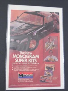 RARE VINTAGE~TRANS-AM CAR PETERBUILT TRUCK + PLASTIC MODEL KITS TOY AD~ORIG 1980 - Picture 1 of 3
