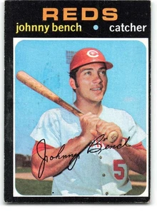1971 Topps #250 Johnny Bench EX++ Excellent++ Reds ID:277663 - Picture 1 of 2