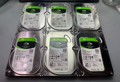 6x Seagate ST1000DM010 1TB 3.5" SATA III  HDD – Tested, Good SMART, Low Hours - Image 1 of 4