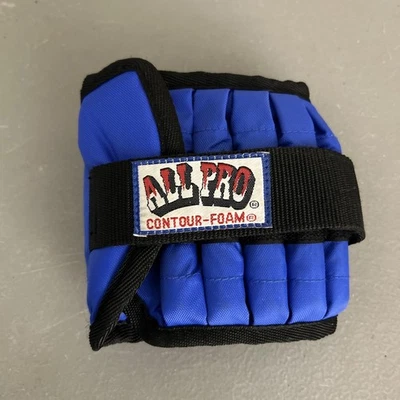 Espuma de contorno de peso de tobillo ajustable vintage ALL PRO (5 lb) (solo un lado) Foto 1 de 4