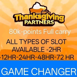 1 X SLOT TAKE TIME UP TO -24HR (Mono_poly Go Stickers)Thanksgiving PARTNER EVENT - Bild 1 von 1