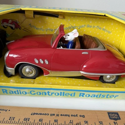 1999 RADIO SHACK STUART LITTLE ROADSTER NIB Collectible Retro Remote Control Car - Image 1 of 4