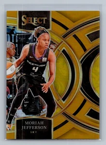 2024 Panini Select WNBA #121 Moriah Jefferson Prizms Gold - Picture 1 of 2