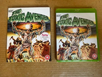 Toxic Avenger BLU-RAY - HMV LIMITED ED NEW & SEALED With Slipcase & Poster - Image 1 of 4