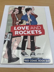 Cómic Love and Rockets Free Comic Book Day Gilbert Jaime Hernández 2016 - Imagen 1 de 2