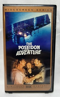 The Poseidon Adventure - VHS Widescreen Series - Gene Hackman - RARE HTF Foto 1 de 4