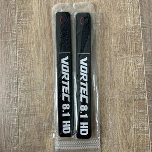 2 Pk Allison Transmission 8.1 Hd 8.1L Vortec Emblem Sticker decals(Black/White) - Bild 1 von 6