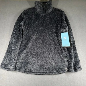 InSport Hot Tottie Pullover Fleece Damen kleiner Rollkragen Thermo Pro grau Neu mit Etikett - Bild 1 von 12